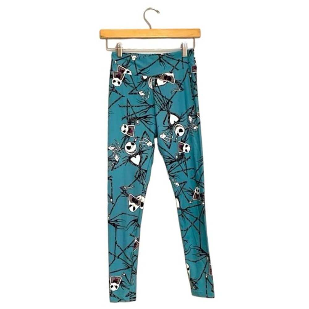 NWT Nightmare Before Christmas Disney Lularoe Jack Skellington Leggings One Size